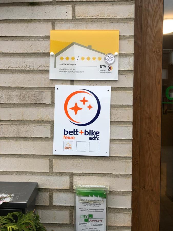 City Apparte Exklusiv - Direkt Am Antonius-Hospital - Stilvoll Wohnen Im Herzen Von Gronau Gronau  Esterno foto